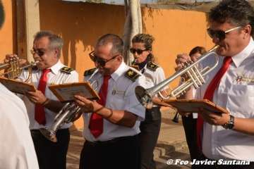 El Caracol despide sus fiestas con procesión y espectáculo musical (Foto Francisco Javier Santana)